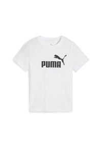 Koszulka Puma Ess No. 1 Logo Tee Ps, Dzieci. Kolor: biały. Materiał: bawełna, materiał