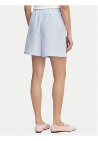 TOMMY HILFIGER - Tommy Hilfiger Szorty materiałowe Seersucker UW0UW06542 Niebieski jasny Regular Fit. Kolor: niebieski. Materiał: syntetyk, bawełna #3
