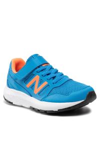 Sneakersy New Balance YT570CRS Niebieski. Kolor: niebieski. Materiał: skóra #1