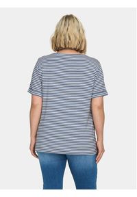 ONLY Carmakoma T-Shirt 15239109 Niebieski Regular Fit. Kolor: niebieski. Materiał: wiskoza #4