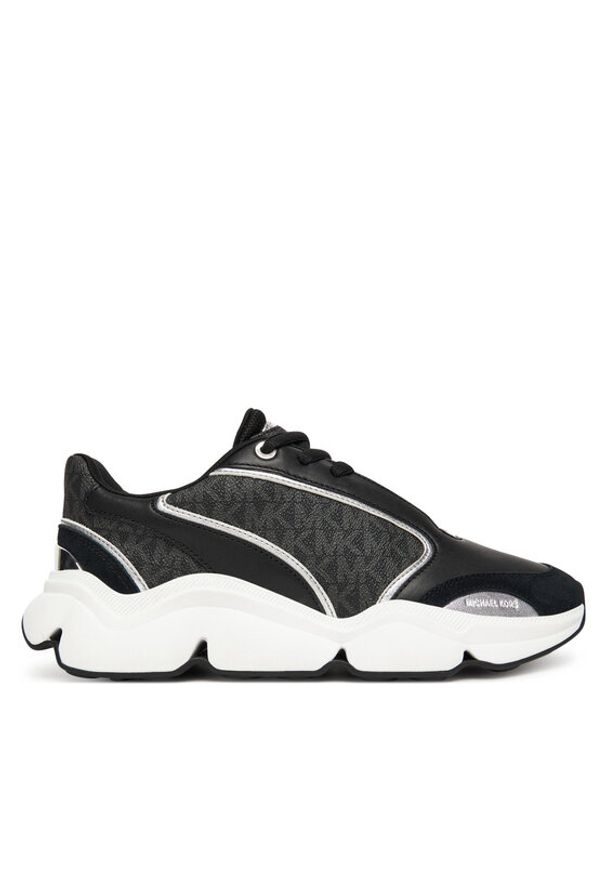 MICHAEL Michael Kors Sneakersy Renny 43F5RNFS1S Czarny. Kolor: czarny. Materiał: skóra