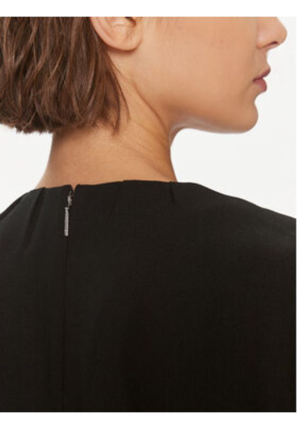 Calvin Klein Bluzka K20K207075 Czarny Regular Fit. Kolor: czarny. Materiał: syntetyk