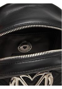 Love Moschino - LOVE MOSCHINO Plecak JC4304PP1NK1200B Czarny. Kolor: czarny. Materiał: skóra