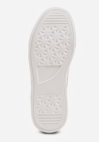 Renee - Brązowe Plecione Trampki na Platformie Irivana. Kolor: brązowy. Materiał: zamsz, jeans. Szerokość cholewki: normalna. Wzór: haft. Obcas: na platformie. Styl: sportowy, boho #4