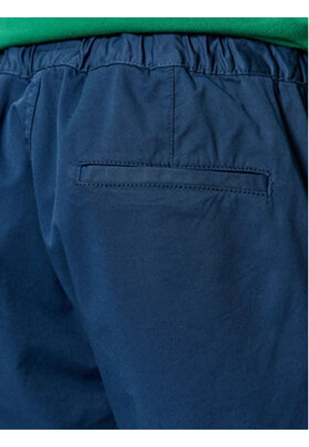 United Colors of Benetton - United Colors Of Benetton Spodnie materiałowe 4UN4UF01N Niebieski Slim Fit. Kolor: niebieski. Materiał: bawełna, materiał