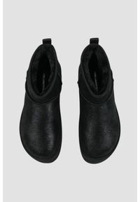 Karl Lagerfeld - KARL LAGERFELD Czarne botki zamszowe THERMO Lo Slip On Boot, Rozmiar 39. Zapięcie: bez zapięcia. Kolor: czarny. Materiał: zamsz #4