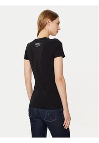 Guess T-Shirt W5RI00 J1314 Czarny Regular Fit. Kolor: czarny. Materiał: bawełna #4