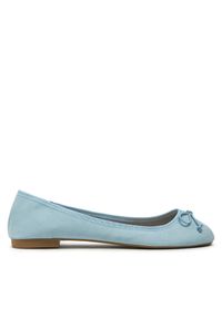 Baleriny ONLY Shoes. Kolor: niebieski