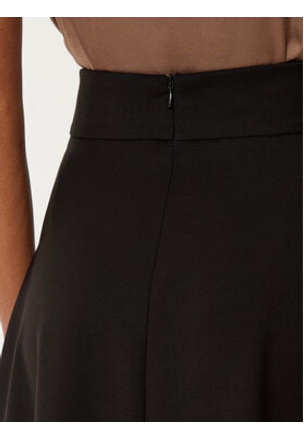 Rinascimento Spódnica midi CFC0121918003 Czarny Regular Fit. Kolor: czarny. Materiał: syntetyk