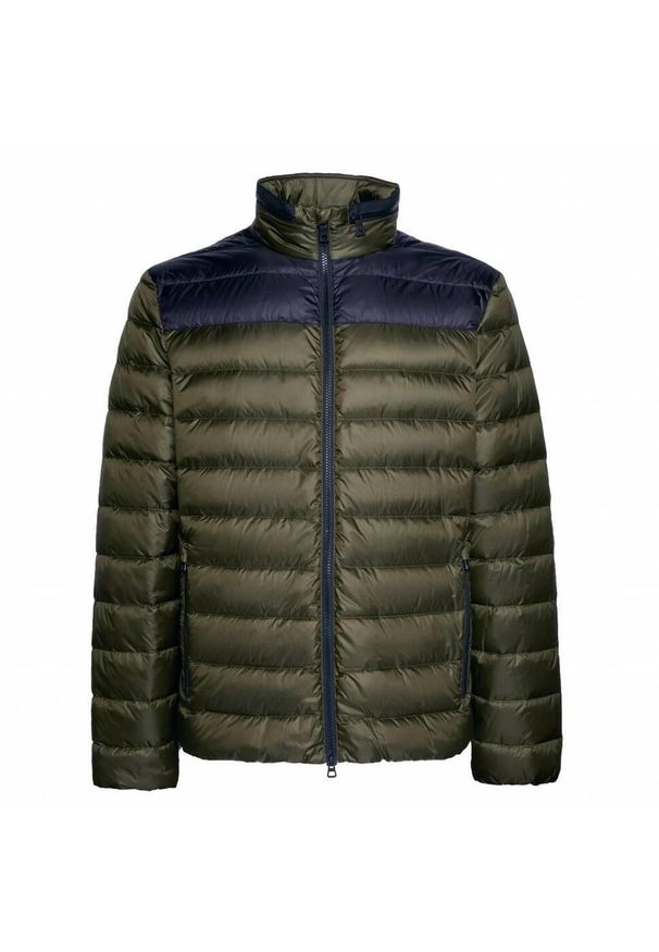 Geox - Kurtka GEOX M REGIO SHORT JKT Zielony. Kolor: zielony. Materiał: tkanina