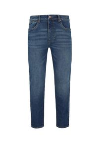 Volcano - Niebieskie jeansy, Slim Fit, D-DEXTER 52. Kolor: niebieski. Styl: klasyczny
