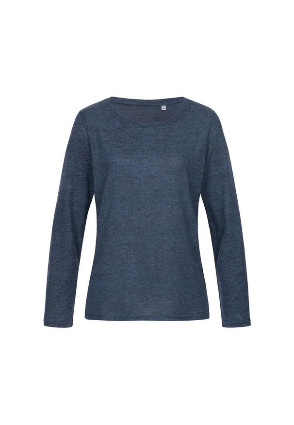 Stedman - Damska Koszulka Z Długim Rękawem Z Dzianiny. Kolor: niebieski, wielokolorowy, zielony. Materiał: dzianina. Długość rękawa: długi rękaw. Długość: długie. Sport: turystyka piesza