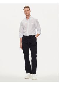 TOMMY HILFIGER - Tommy Hilfiger Koszula MW0MW34632 Błękitny Slim Fit. Kolor: niebieski. Materiał: bawełna #4