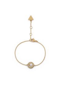 Guess Bransoletka JUBB05 555JW Złoty. Materiał: metalowe. Kolor: złoty #2