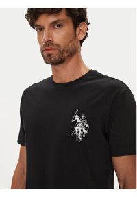 U.S. Polo Assn. T-Shirt MUP4367 Czarny Regular Fit. Typ kołnierza: polo. Kolor: czarny. Materiał: bawełna #4