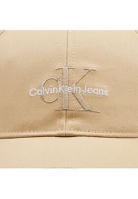 Calvin Klein Czapka z daszkiem Monologo Embro K50K512180 Beżowy. Kolor: beżowy. Materiał: bawełna #3
