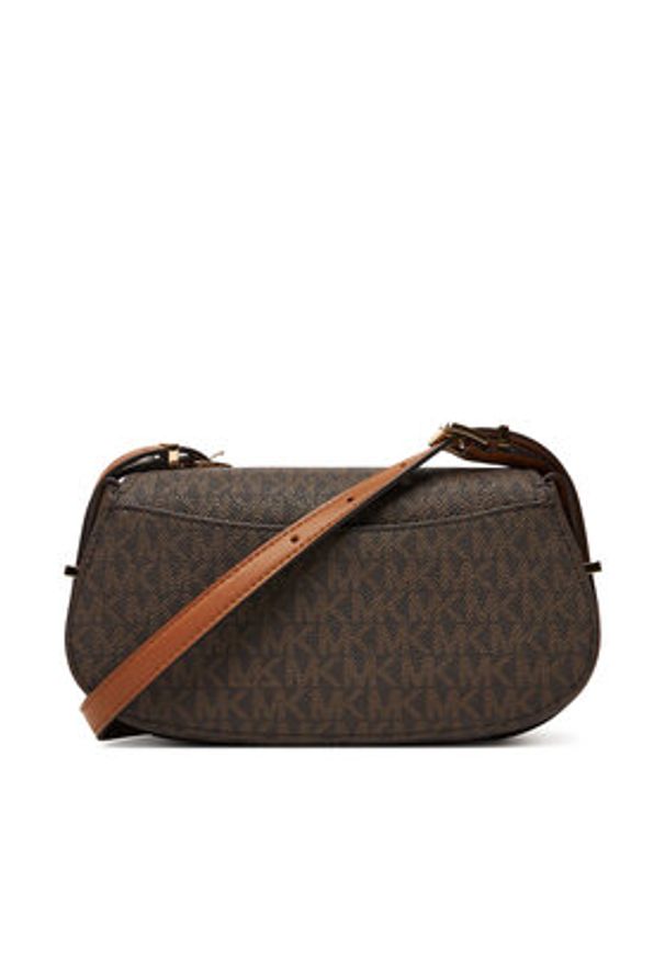 MICHAEL Michael Kors Torebka Lydia 32S5GL0C1B Brązowy. Kolor: brązowy. Materiał: skórzane