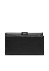 Just Cavalli Duży Portfel Damski 79RA5PA5 ZSA89 Czarny. Kolor: czarny. Materiał: skóra