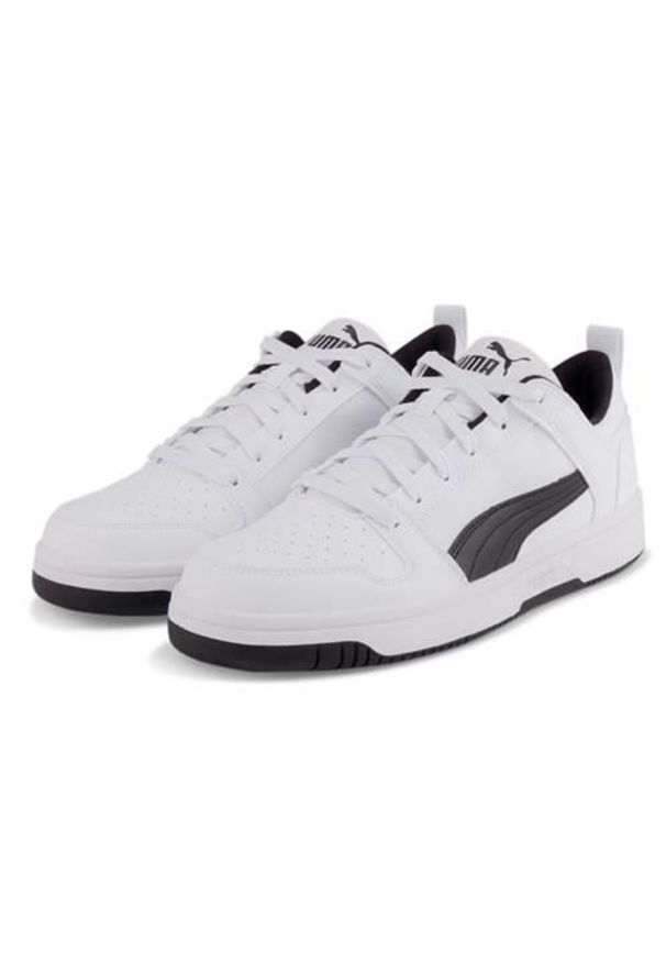 Buty Sportowe Męskie Puma Rebound Layup Remix Sl. Kolor: biały. Materiał: syntetyk, materiał. Szerokość cholewki: normalna. Sport: turystyka piesza