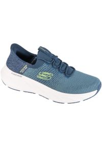 skechers - Buty sportowe Sneakersy męskie, Slip-Ins: Edgeride - Raygo. Kolor: niebieski. Sport: turystyka piesza