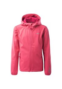 BEJO - Kurtka zimowa dziecięca softshell Bejo Juvia JRG. Kolor: różowy. Materiał: softshell. Sezon: zima