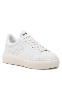 Patrizia Pepe Sneakersy 8Z0080/E028-W233 Biały. Kolor: biały. Materiał: skóra #4