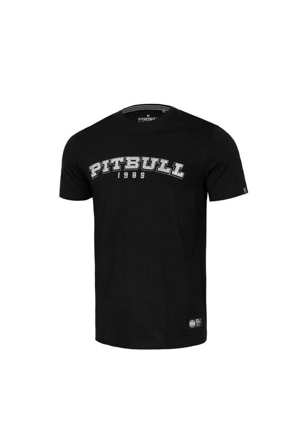 PITBULL - Koszulka bawełniana sportowa t-shirt dla dorosłych Born In 1989. Kolor: czarny. Materiał: bawełna