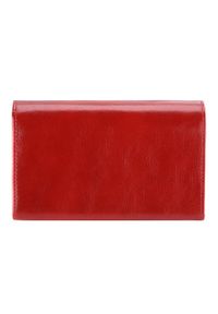 Wittchen - Damski portfel ze skóry z kieszenią na bigiel czerwony. Kolor: czerwony. Materiał: skóra #4