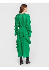 Zadig&Voltaire Sukienka codzienna Ritana WWDR01167 Zielony Regular Fit. Okazja: na co dzień. Kolor: zielony. Materiał: jedwab. Typ sukienki: proste. Styl: casual #4
