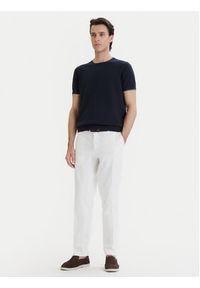 Bugatti T-Shirt 7200-75516C Granatowy Relaxed Fit. Kolor: niebieski. Materiał: bawełna #3