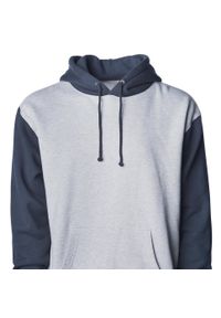 INDEPENDENT - Męska Bluza Z Kapturem Heather Heavyweight. Typ kołnierza: kaptur. Kolor: niebieski