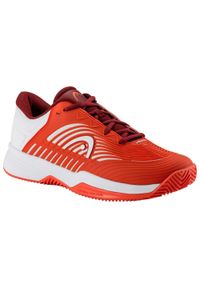 Buty tenisowe dziecięce Head Revolt Pro 4,5 Clay. Kolor: biały, czerwony, pomarańczowy, wielokolorowy. Sport: tenis