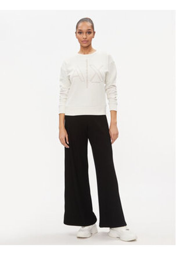 Armani Exchange Bluza 3DYM11 YJEBZ 1125 Écru Regular Fit. Materiał: bawełna