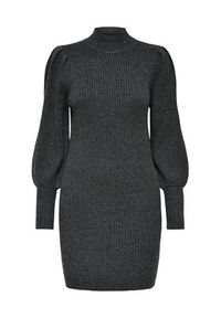 only - ONLY Sukienka dzianinowa Katia 15232502 Szary Comfort Fit. Kolor: szary. Materiał: wiskoza, syntetyk #5