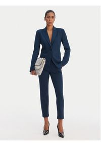 Patrizia Pepe Marynarka 8S0584/A715-CA97 Niebieski Regular Fit. Kolor: niebieski. Materiał: wiskoza #5