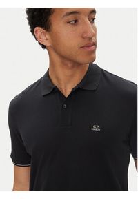 C.P. Company Polo 18CMPL130A006263G Czarny Regular Fit. Typ kołnierza: polo. Kolor: czarny. Materiał: syntetyk, bawełna #4