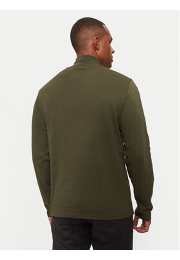 Blend Golf 20717343 Zielony Regular Fit. Typ kołnierza: golf. Kolor: zielony. Materiał: bawełna
