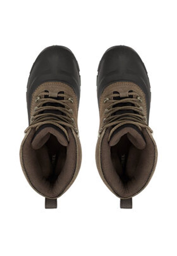 sorel - Sorel Śniegowce Buxton™ Lace Wp 2084901245 Brązowy. Kolor: brązowy. Materiał: zamsz, skóra