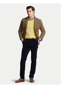 Polo Ralph Lauren Spodnie materiałowe 710879958012 Granatowy Slim Fit. Kolor: niebieski. Materiał: bawełna