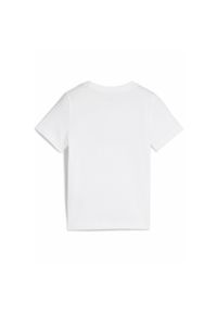 Koszulka Puma Ess No. 1 Logo Tee Ps, Dzieci. Kolor: biały. Materiał: bawełna, materiał