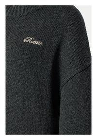 ROTATE Sweter 1133771745 Szary Oversize. Kolor: szary. Materiał: syntetyk, wełna #3