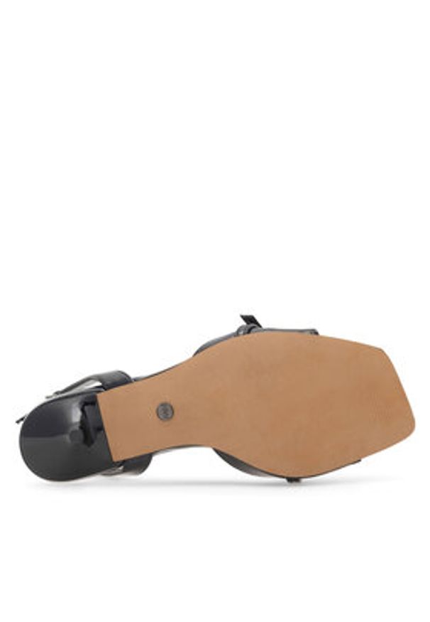 Nine West Sandały FEROZA BYCCC02 Czarny. Kolor: czarny. Materiał: syntetyk