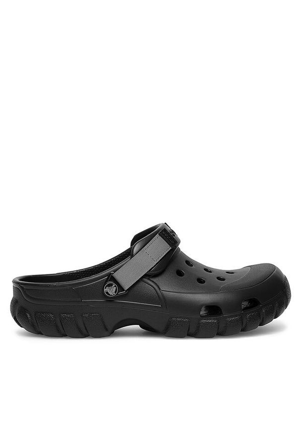 Klapki Crocs. Kolor: czarny. Styl: sportowy