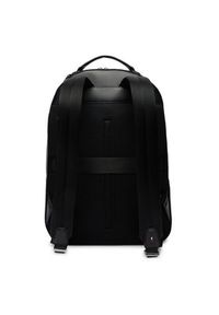 TOMMY HILFIGER - Tommy Hilfiger Plecak Th Business Leather Backpack AM0AM14162 Czarny. Kolor: czarny. Materiał: skóra #3