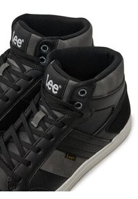 Lee Sneakersy 50243024.25Y Czarny. Kolor: czarny. Materiał: skóra