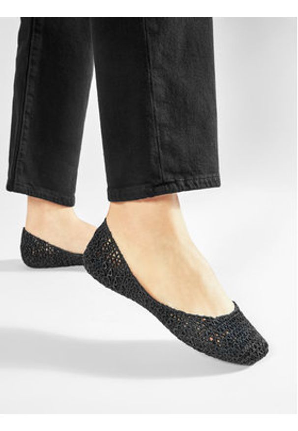 melissa - Melissa Baleriny Campana Papel VII Ad 31512 Czarny. Kolor: czarny