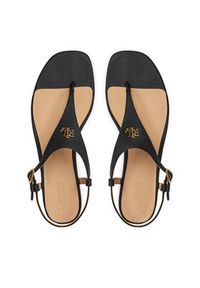 Lauren Ralph Lauren - LAUREN RALPH LAUREN Sandały 802982881002 Czarny. Kolor: czarny. Materiał: skóra #4