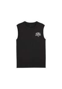 Puma - Męska koszulka bez rękawów PUMA Class PUMA Black. Kolor: czarny. Materiał: guma. Długość rękawa: bez rękawów. Wzór: nadruk