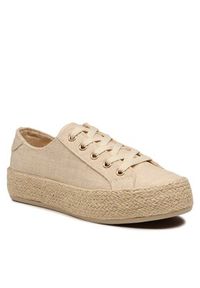 DeeZee Espadryle WSK1576-01 Beżowy. Kolor: beżowy. Materiał: materiał #5