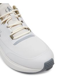 Calvin Klein Jeans Sneakersy Athleisure Runner Tech Ripstop YM0YM01205 Écru. Kolor: kremowy. Materiał: materiał #2